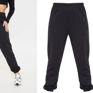 PrettyLittleThing black joggers